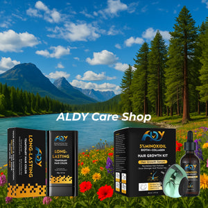 Buy 1 Hair Growth Serum Kit with 1 Disposable Hair Color Stick - ALDY Care Shop