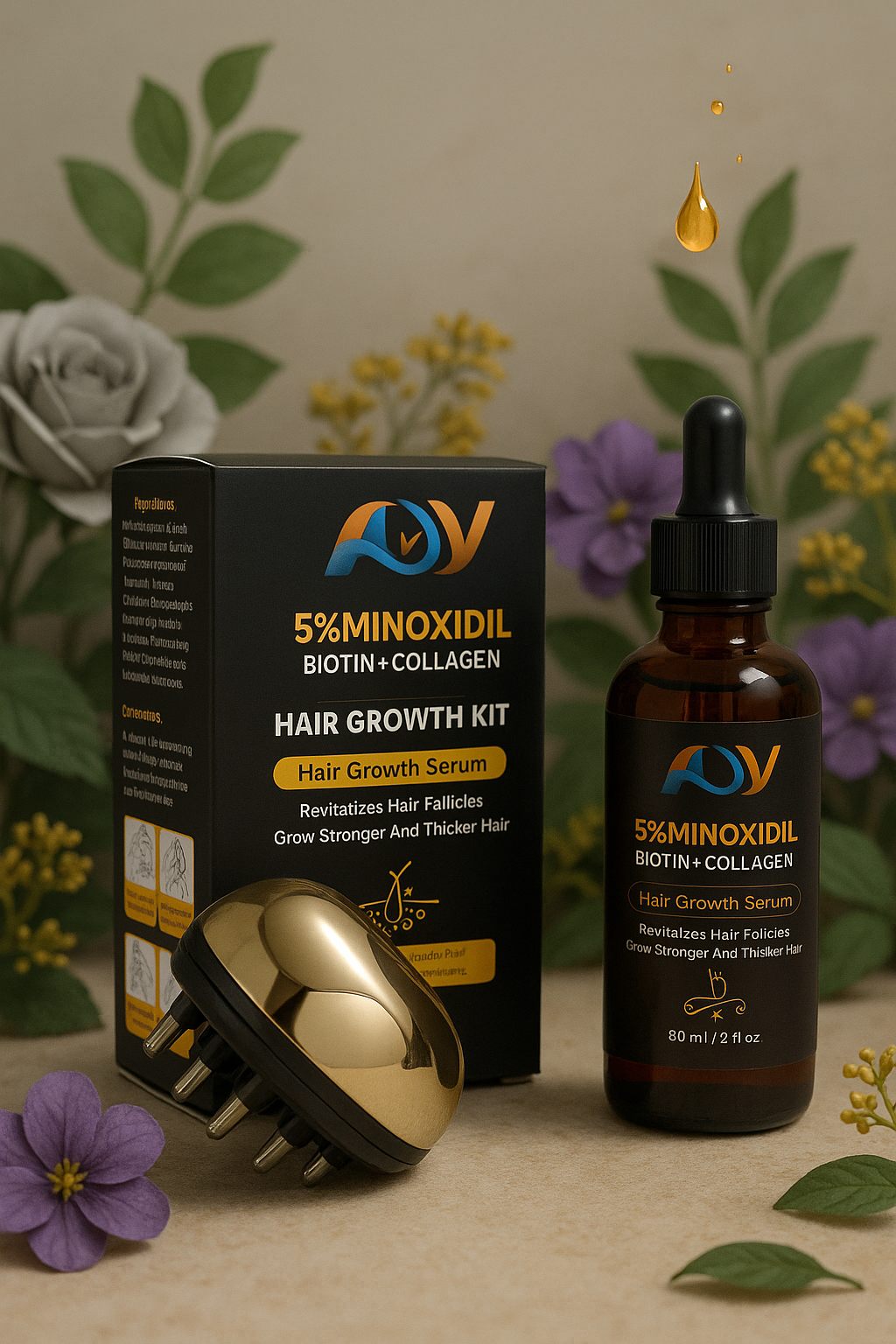 Hair Growth Serum Kit
