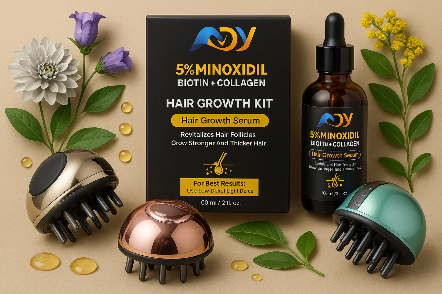 Hair Growth Serum Kit